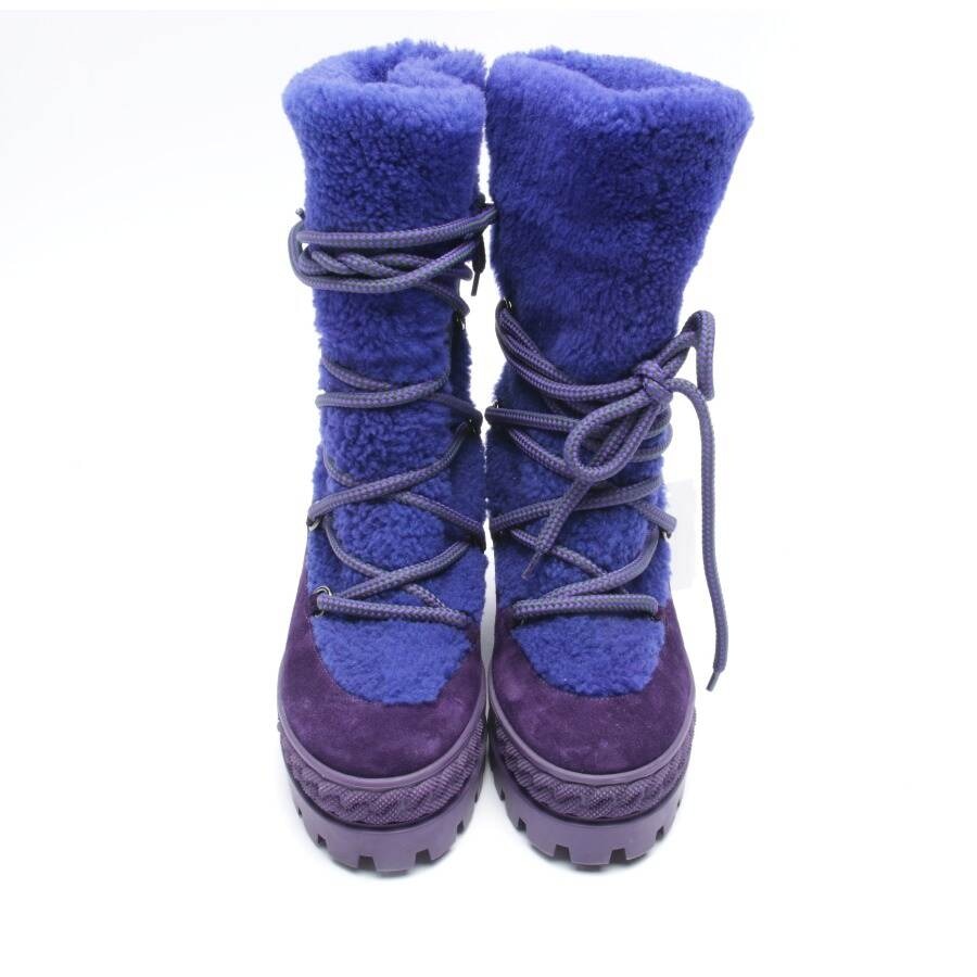 Image 2 of Ankle Boots EUR 37 Blue in color Blue | Vite EnVogue