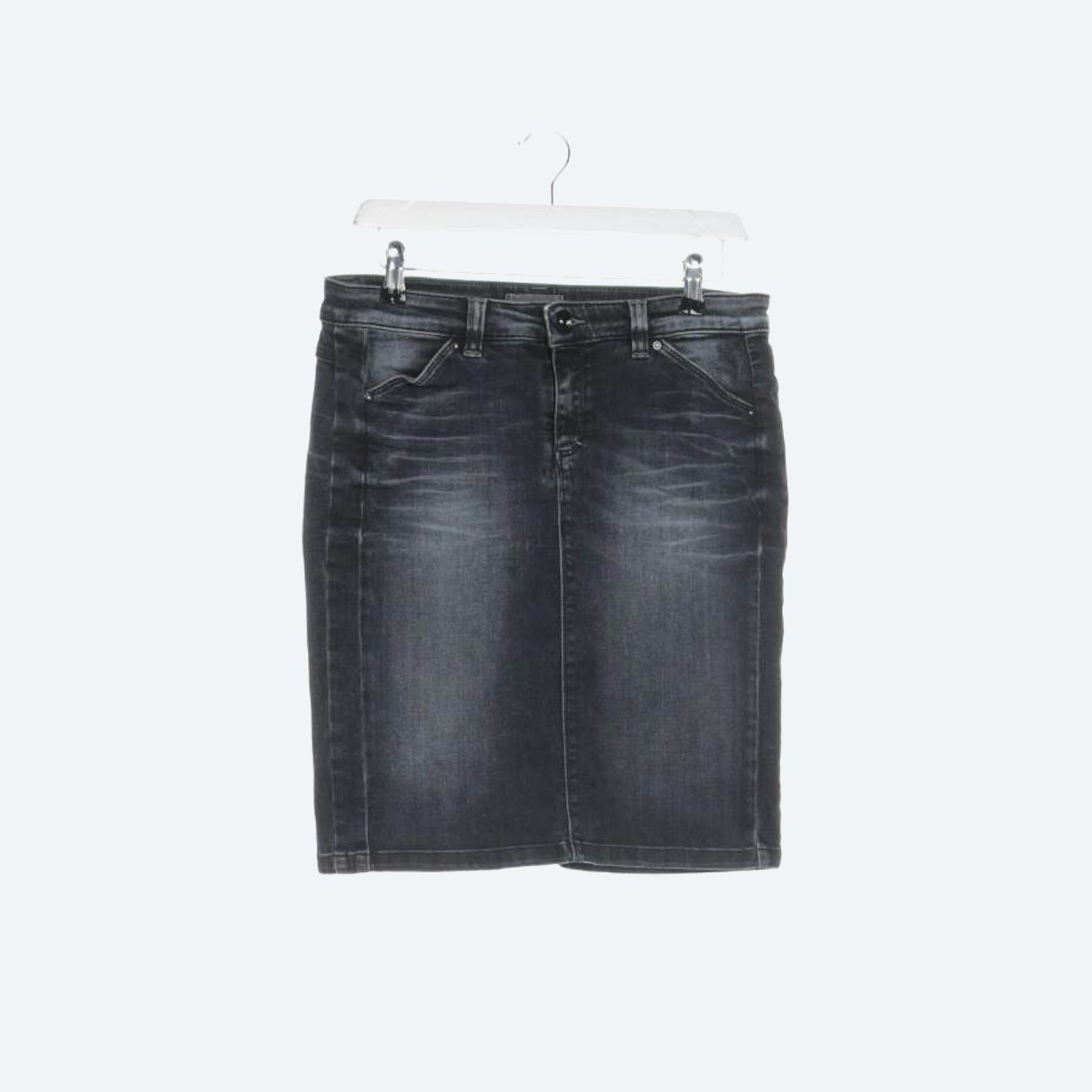 Image 1 of Skirt W29 Dark Gray in color Gray | Vite EnVogue