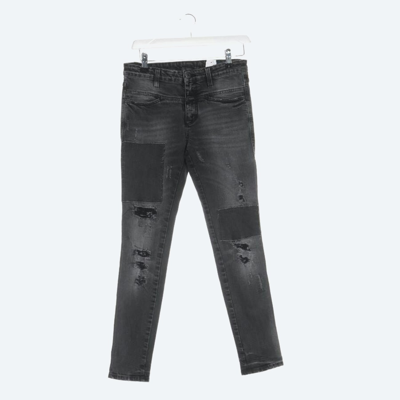 Image 1 of Jeans Slim Fit W25 Dark Gray in color Gray | Vite EnVogue