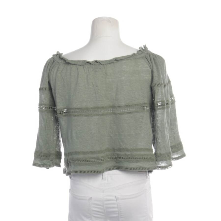 Image 2 of Shirt Blouse 34 Olive Green in color Green | Vite EnVogue