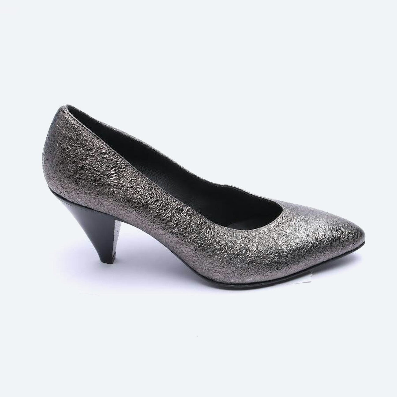 Image 1 of High Heels EUR38 Silver in color Metallic | Vite EnVogue