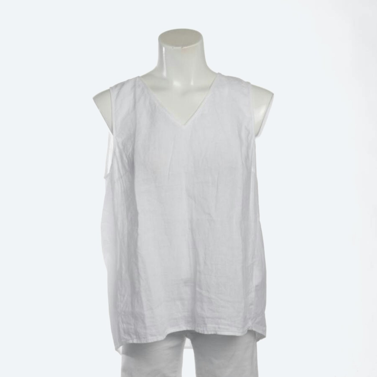 Image 1 of Linen Top 40 White in color White | Vite EnVogue