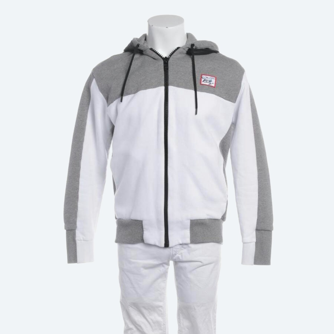 Image 1 of Sweat Jacket XS White in color White | Vite EnVogue