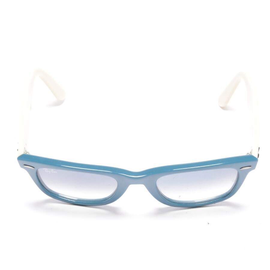 Image 1 of New Wayfarer Sunglasses Beige in color White | Vite EnVogue