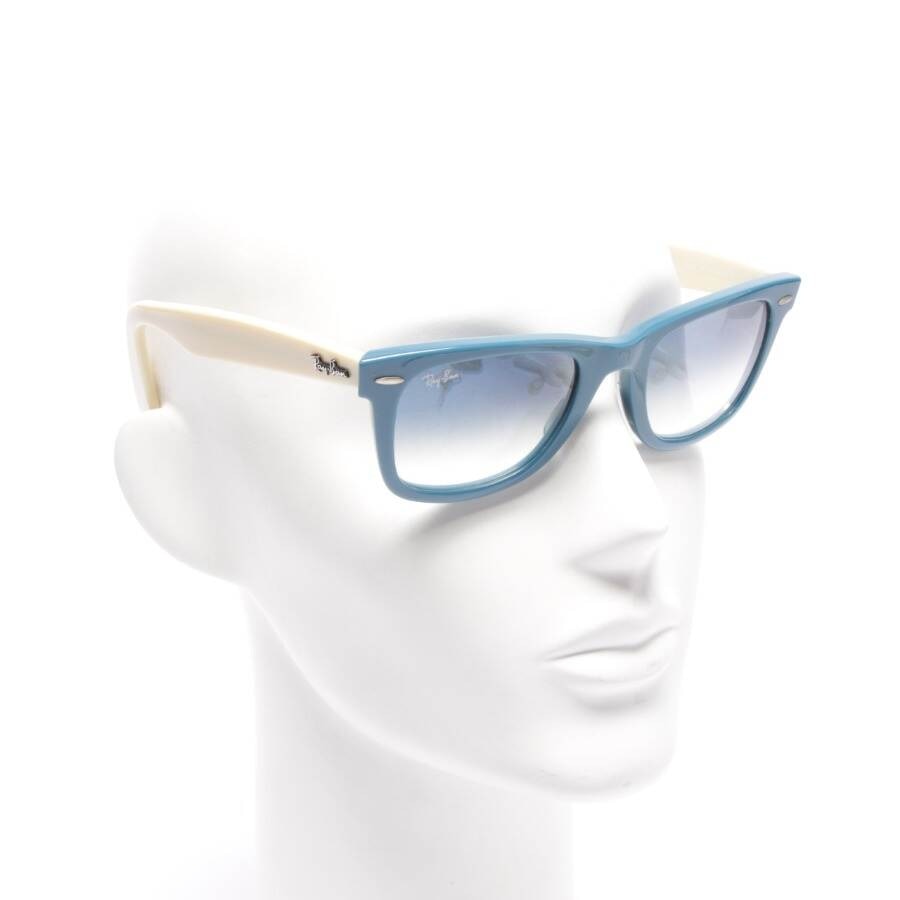 Image 2 of New Wayfarer Sunglasses Beige in color White | Vite EnVogue