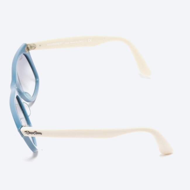 Bild 3 von New Wayfarer Sonnenbrille Beige in Farbe Weiß | Vite EnVogue