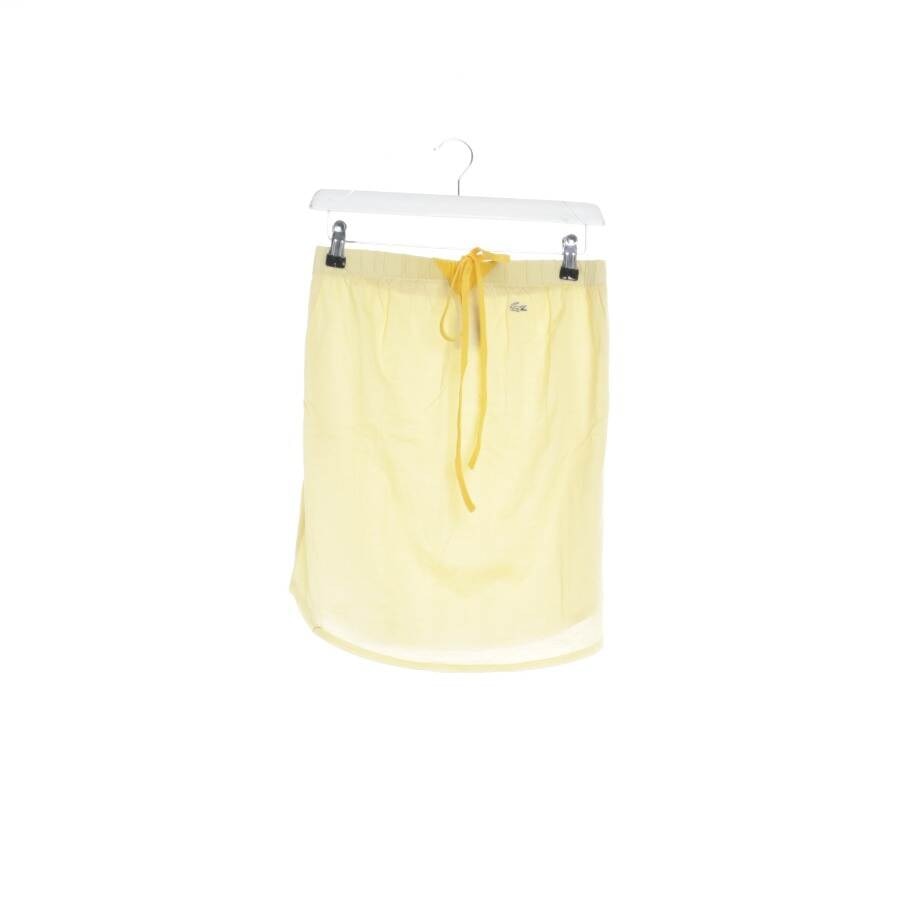 Image 1 of Skirt 34 Pastel Yellow in color Yellow | Vite EnVogue