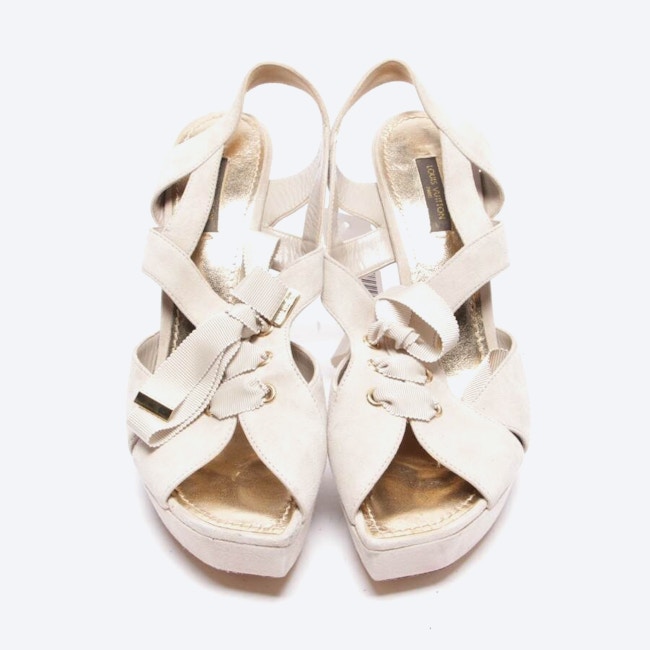 Bild 2 von Sandaletten EUR 38,5 Beige in Farbe Weiß | Vite EnVogue