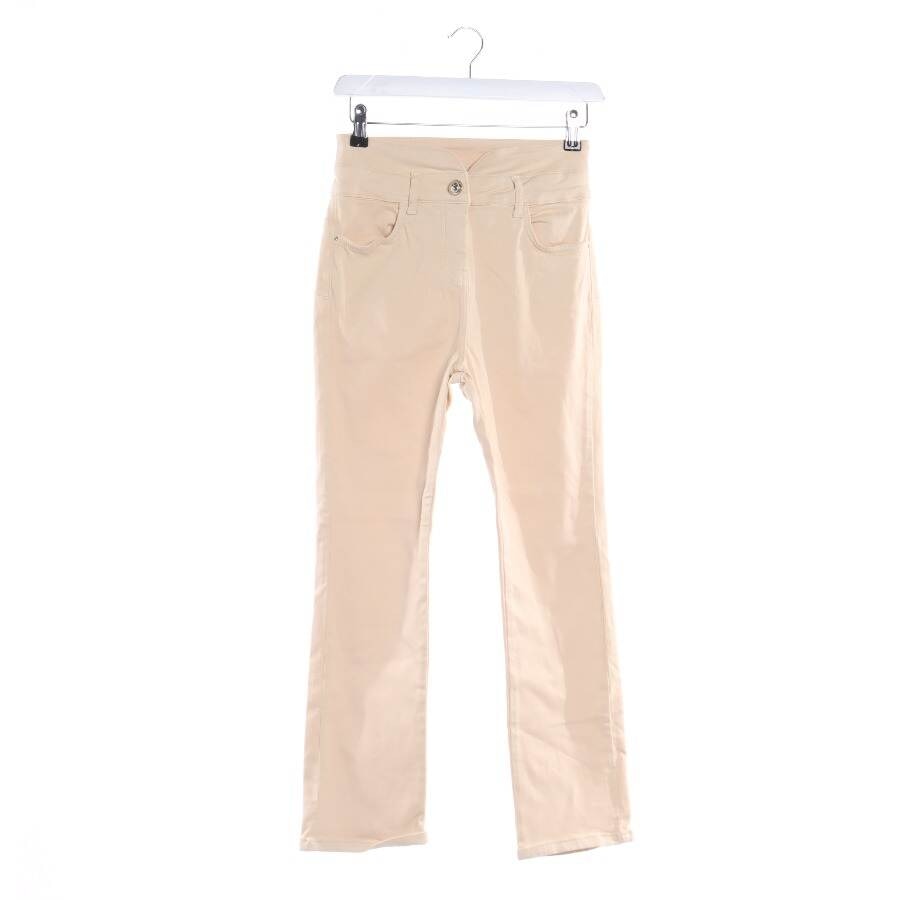 Image 1 of Jeans Straight Fit W26 Cream in color White | Vite EnVogue