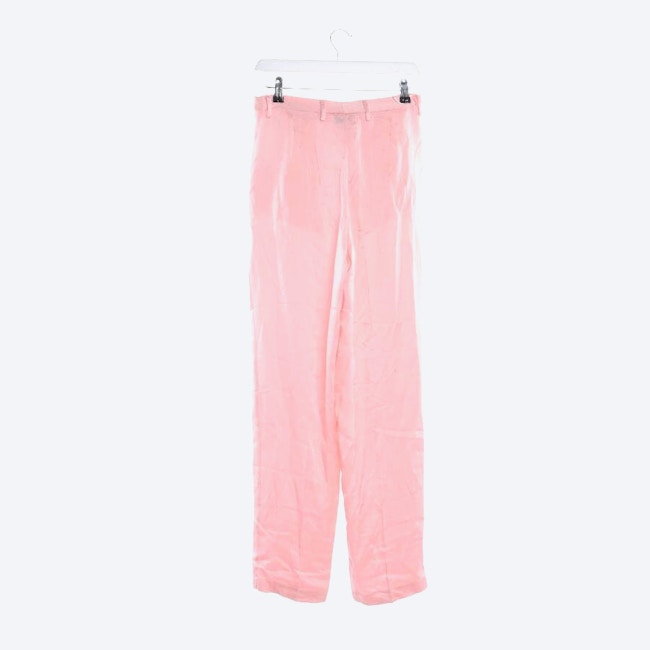 Image 2 of Silk Pants 32 Light Pink in color Pink | Vite EnVogue