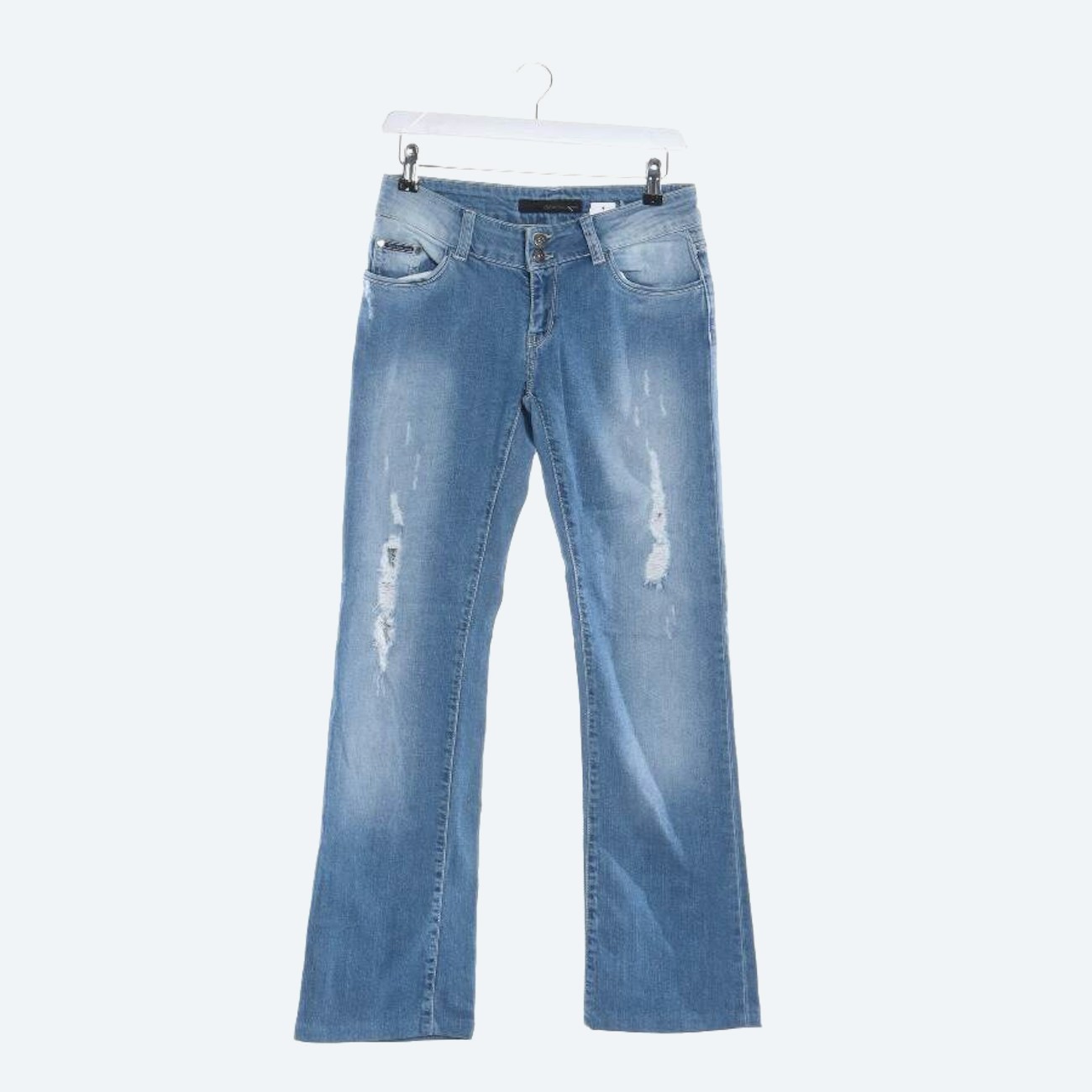 Image 1 of Jeans Flared W26 Light Blue in color Blue | Vite EnVogue