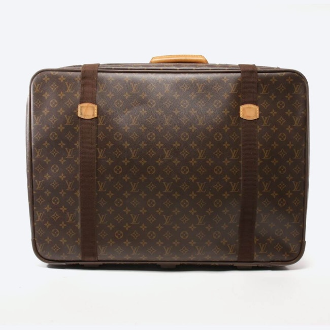 Image 2 of Suitcase Dark Brown in color Brown | Vite EnVogue