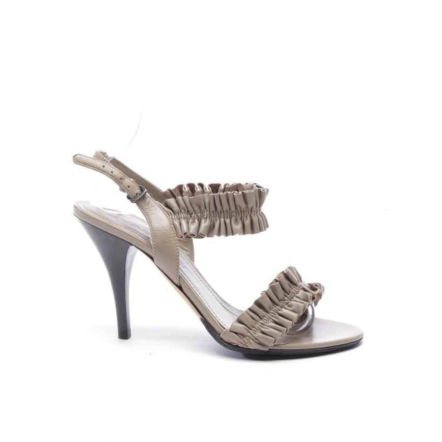 Image 1 of Heeled Sandals EUR 36 Beige in color White | Vite EnVogue
