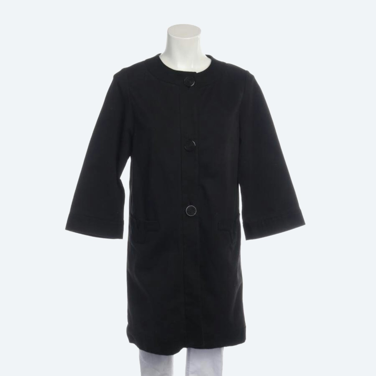 Image 1 of Summer Coat S Black in color Black | Vite EnVogue