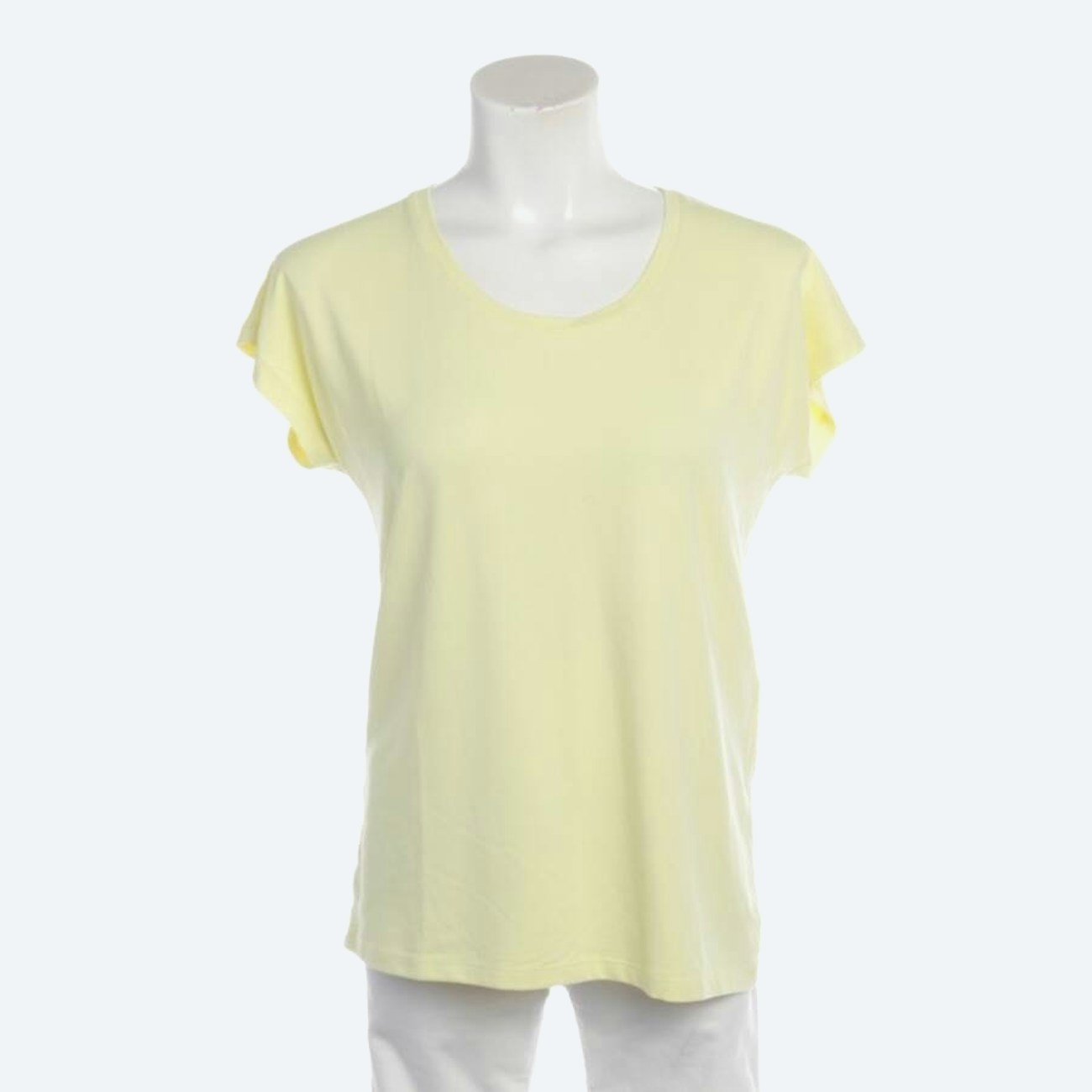 Image 1 of Shirt L Pastel Yellow in color Yellow | Vite EnVogue