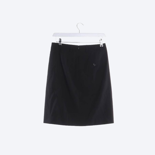 Image 2 of Wool Skirt 34 Black in color Black | Vite EnVogue