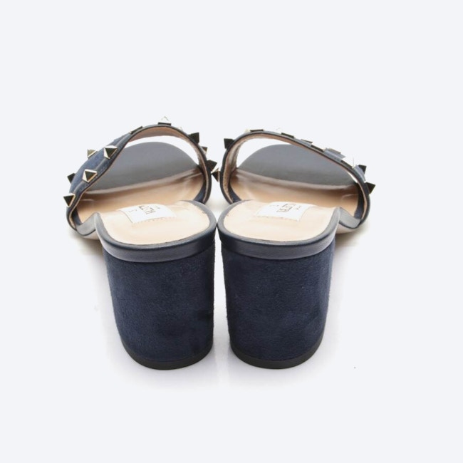 Image 3 of Rockstud Heeled Sandals EUR 35 Navy in color Blue | Vite EnVogue