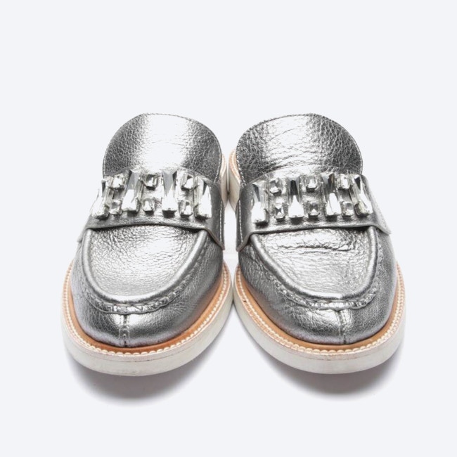 Image 2 of Mules EUR 36 Silver in color Metallic | Vite EnVogue