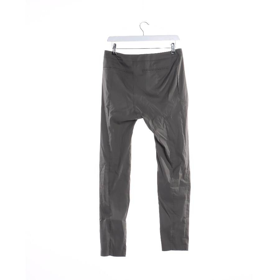 Image 2 of Trousers 34 Dark Green in color Green | Vite EnVogue