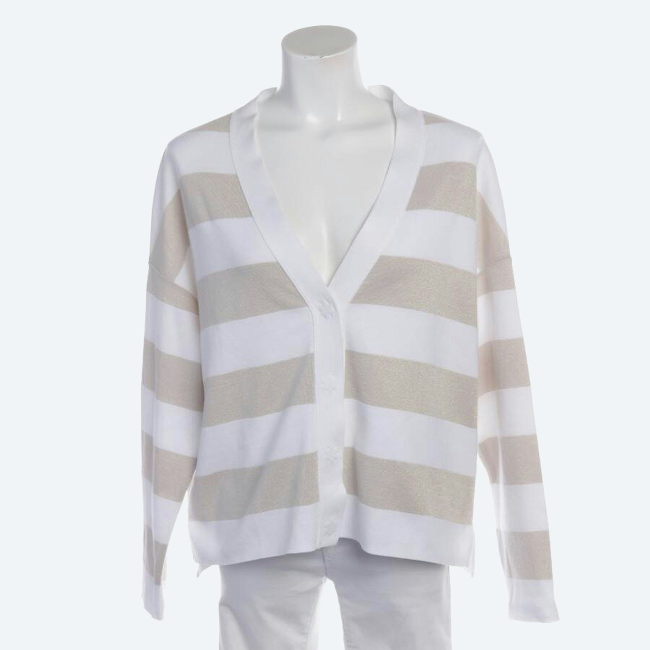 Image 1 of Cardigan 42 White in color White | Vite EnVogue