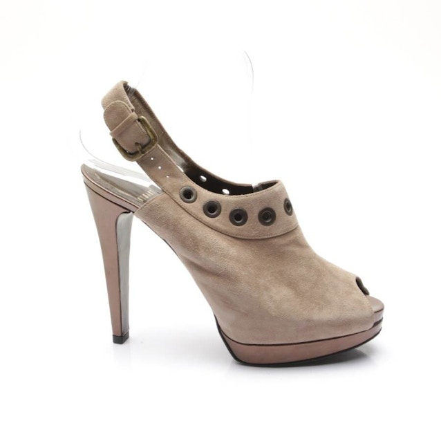 Image 1 of Heeled Sandals EUR 38.5 Brown | Vite EnVogue