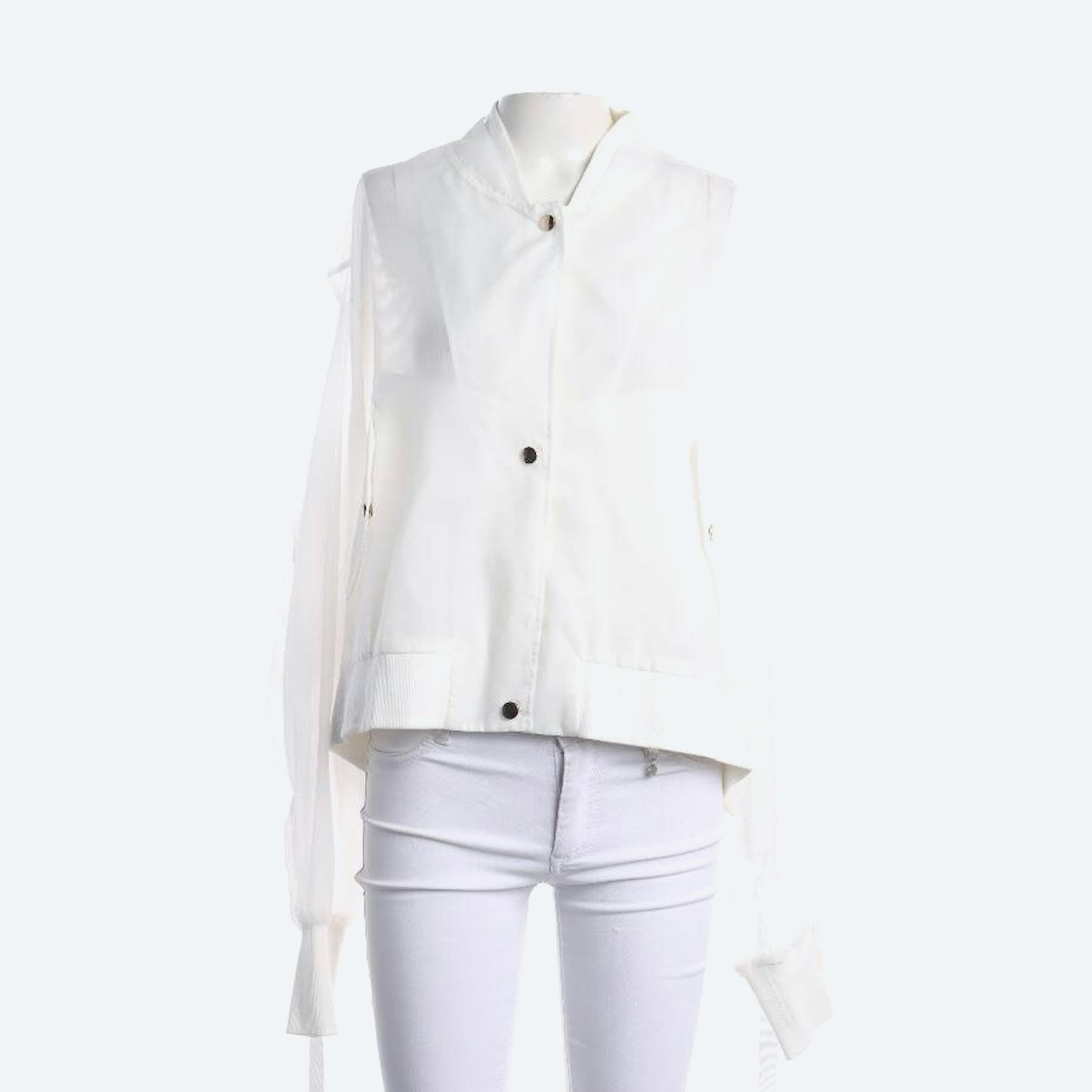 Image 1 of Summer Jacket 40 White in color White | Vite EnVogue