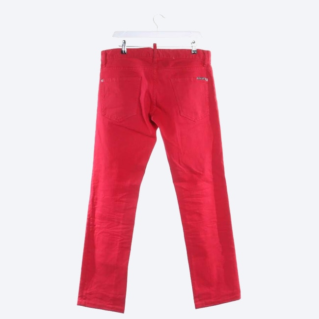 Image 2 of Jeans Straight Fit 48 Red in color Red | Vite EnVogue