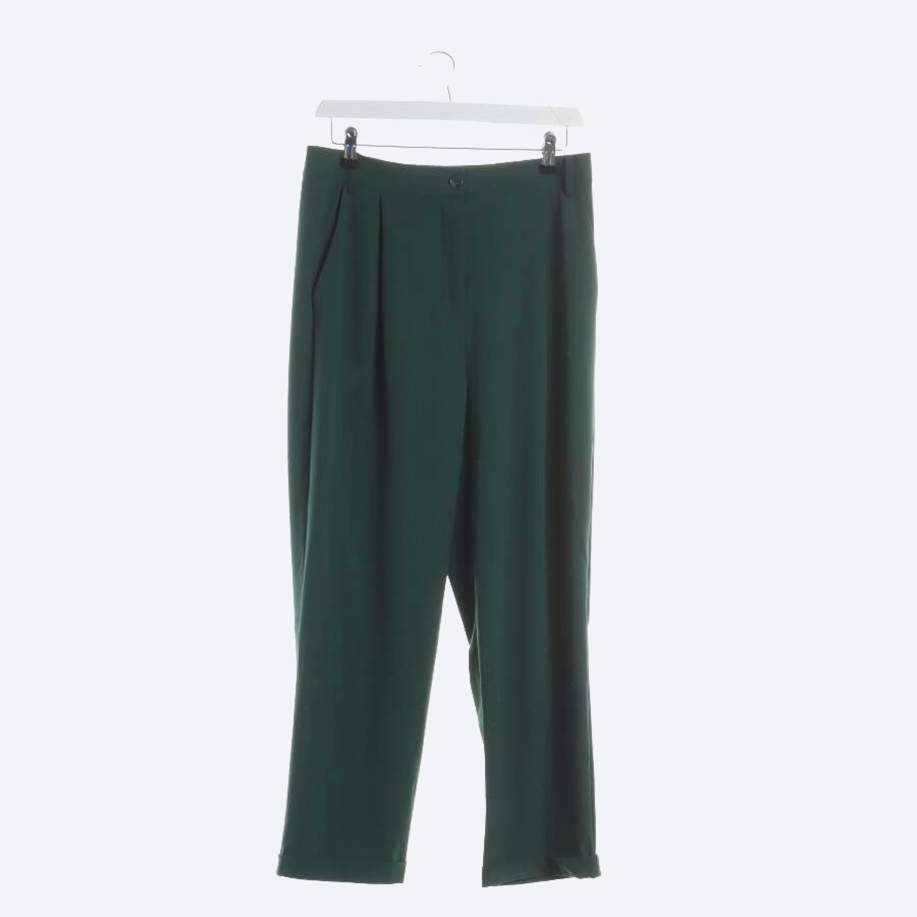 Image 1 of Trousers 36 Green in color Green | Vite EnVogue