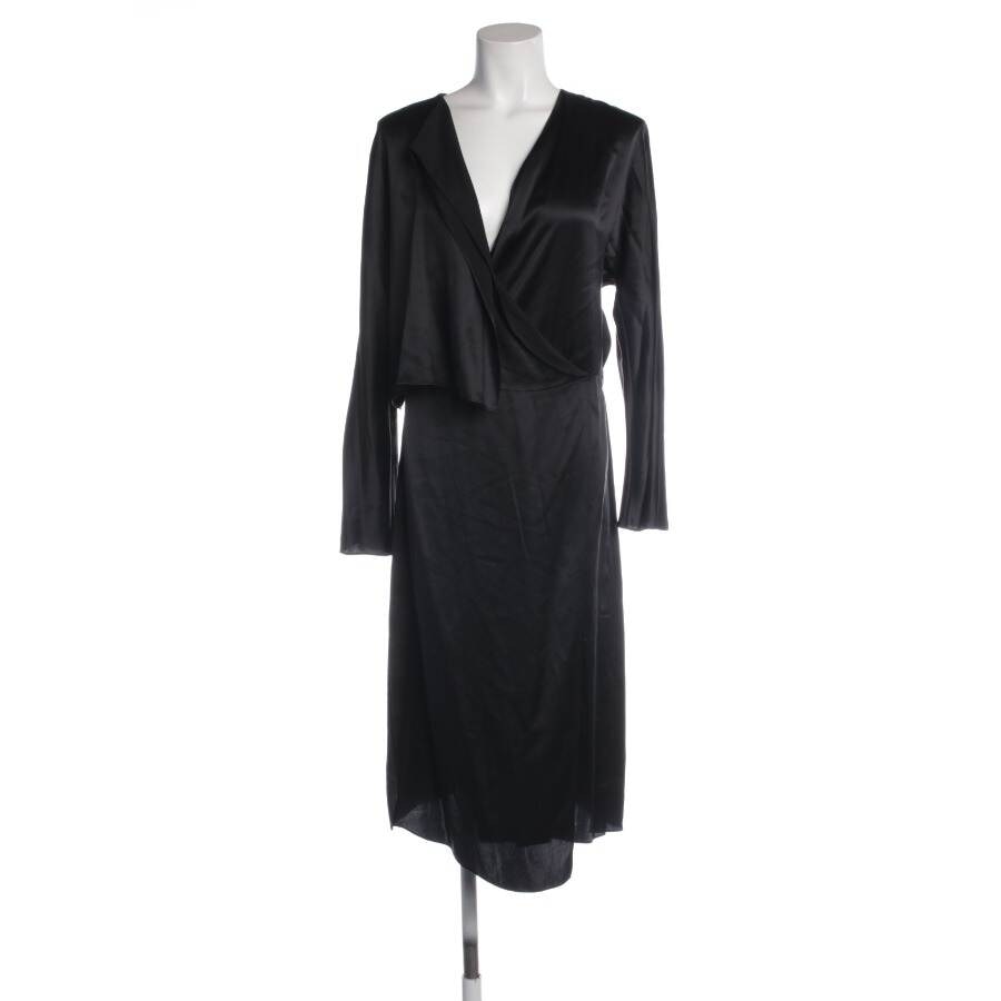 Image 1 of Silk Dress M Black in color Black | Vite EnVogue