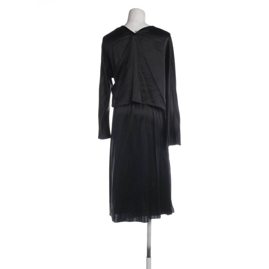 Image 2 of Silk Dress M Black in color Black | Vite EnVogue