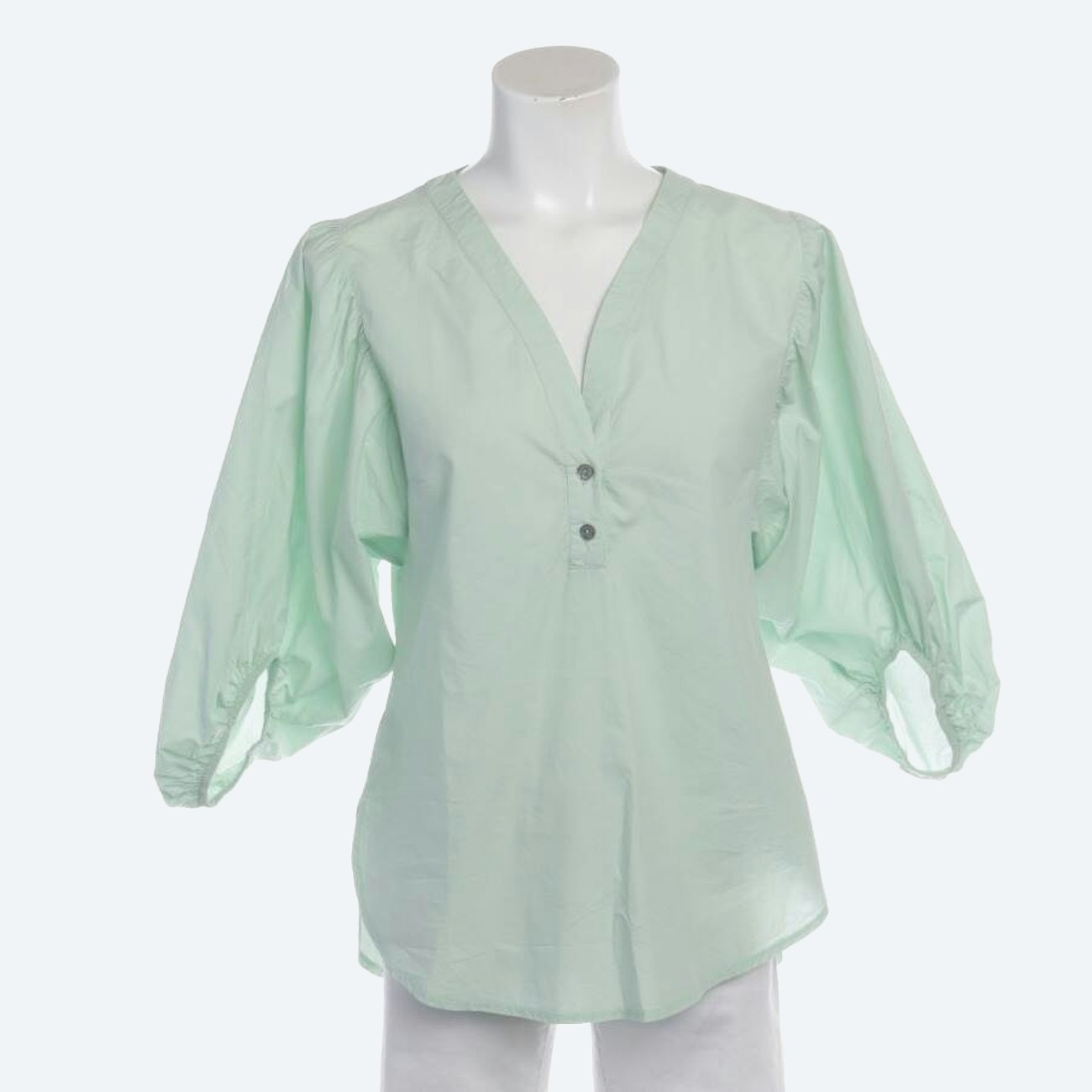 Image 1 of Shirt Blouse 36 Mint Green in color Green | Vite EnVogue