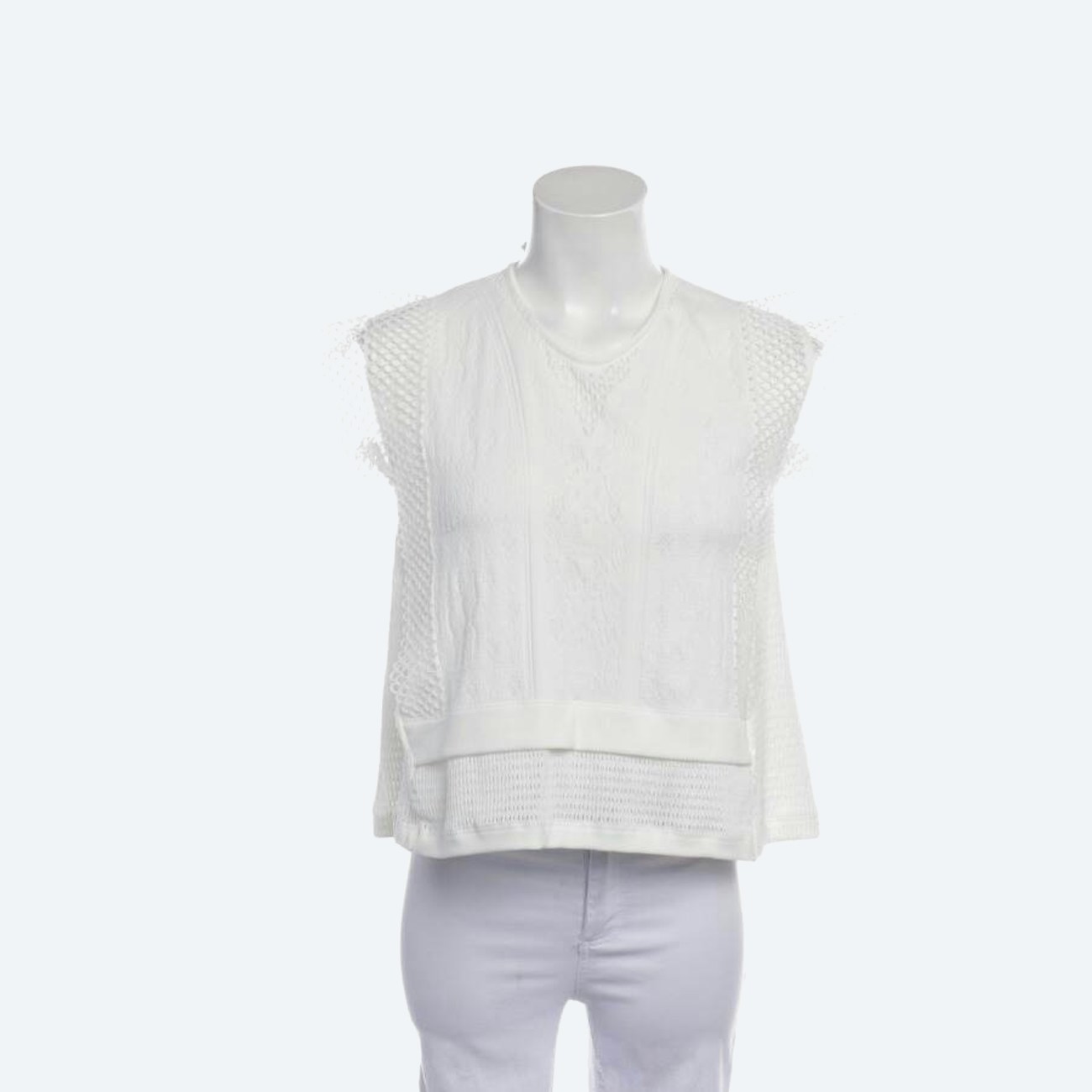 Image 1 of Shirt S Beige in color White | Vite EnVogue