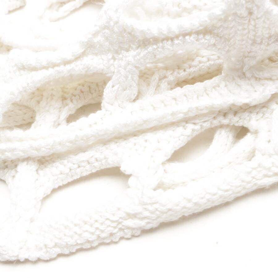 Image 4 of Silk Dress S Cream in color White | Vite EnVogue
