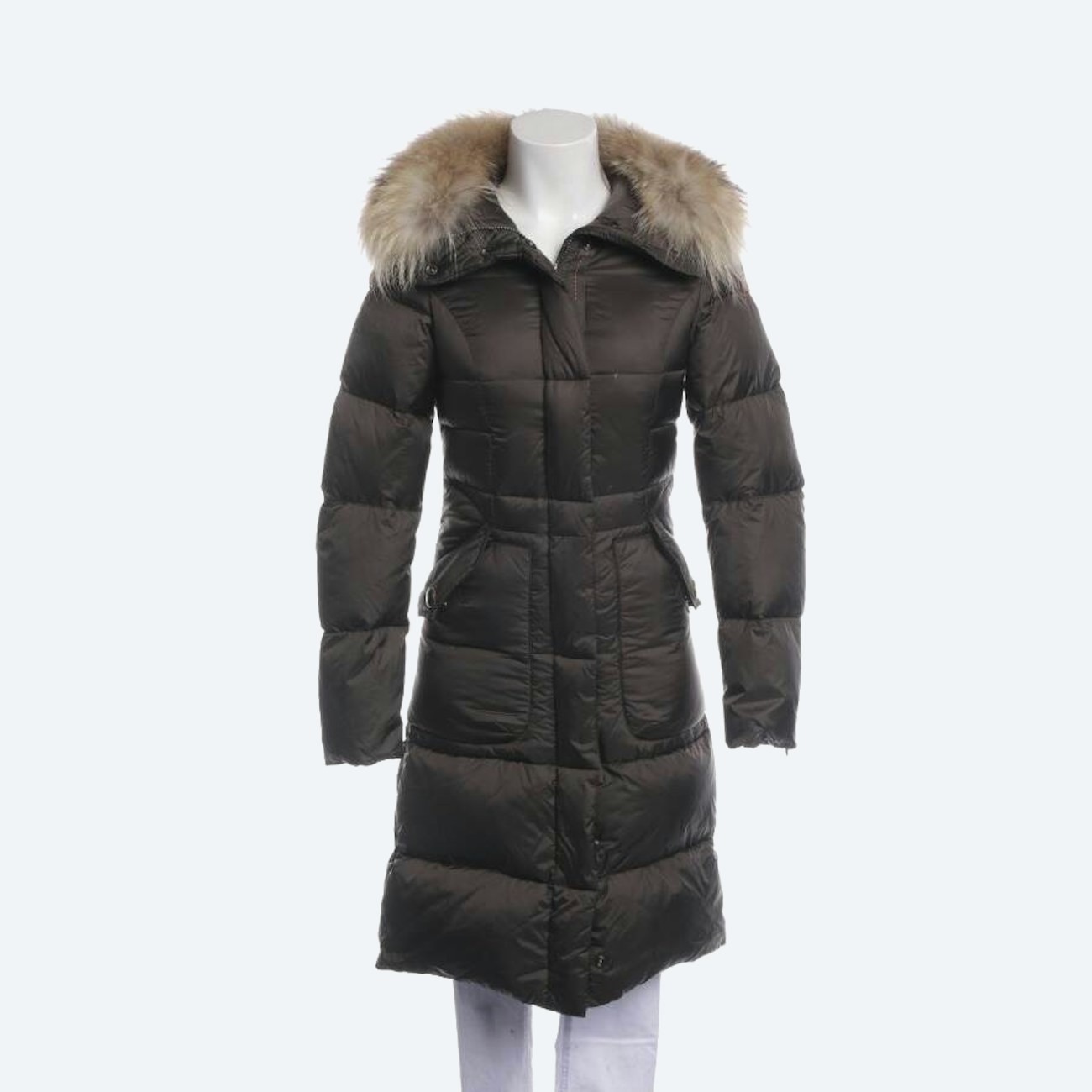 Image 1 of Winter Coat XS Brown in color Brown | Vite EnVogue