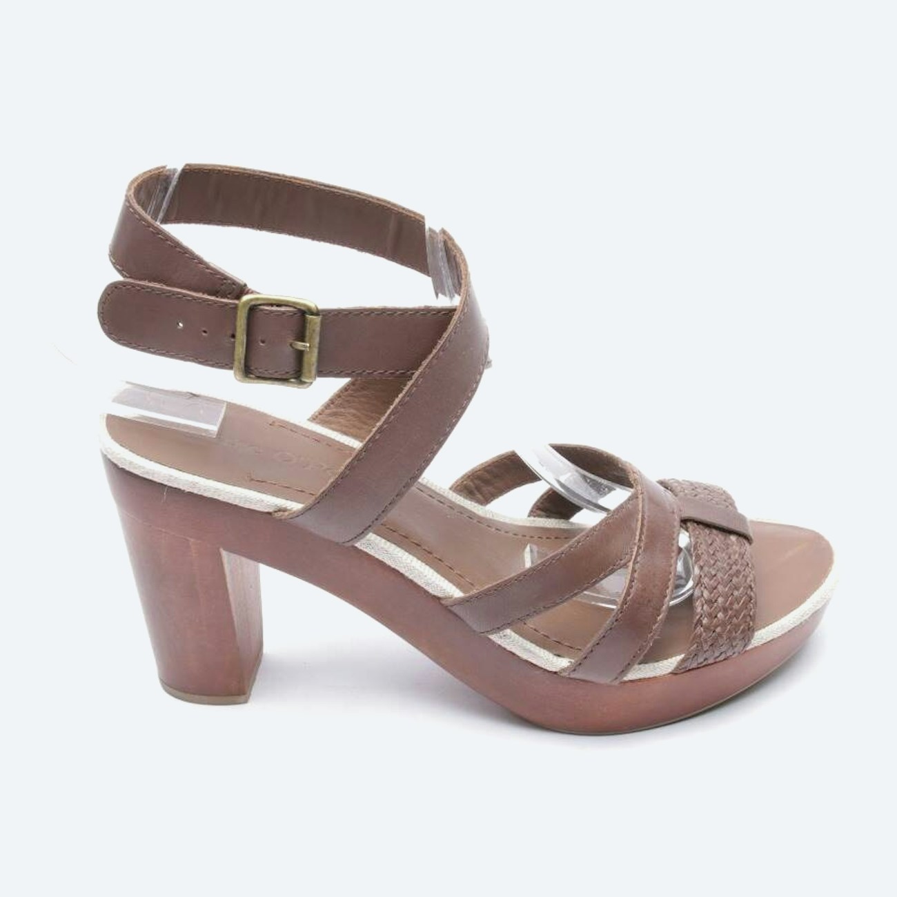 Image 1 of Heeled Sandals EUR 41 Brown in color Brown | Vite EnVogue