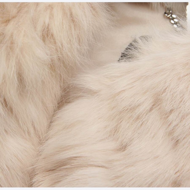 Image 3 of Fur Vest 38 Beige in color White | Vite EnVogue