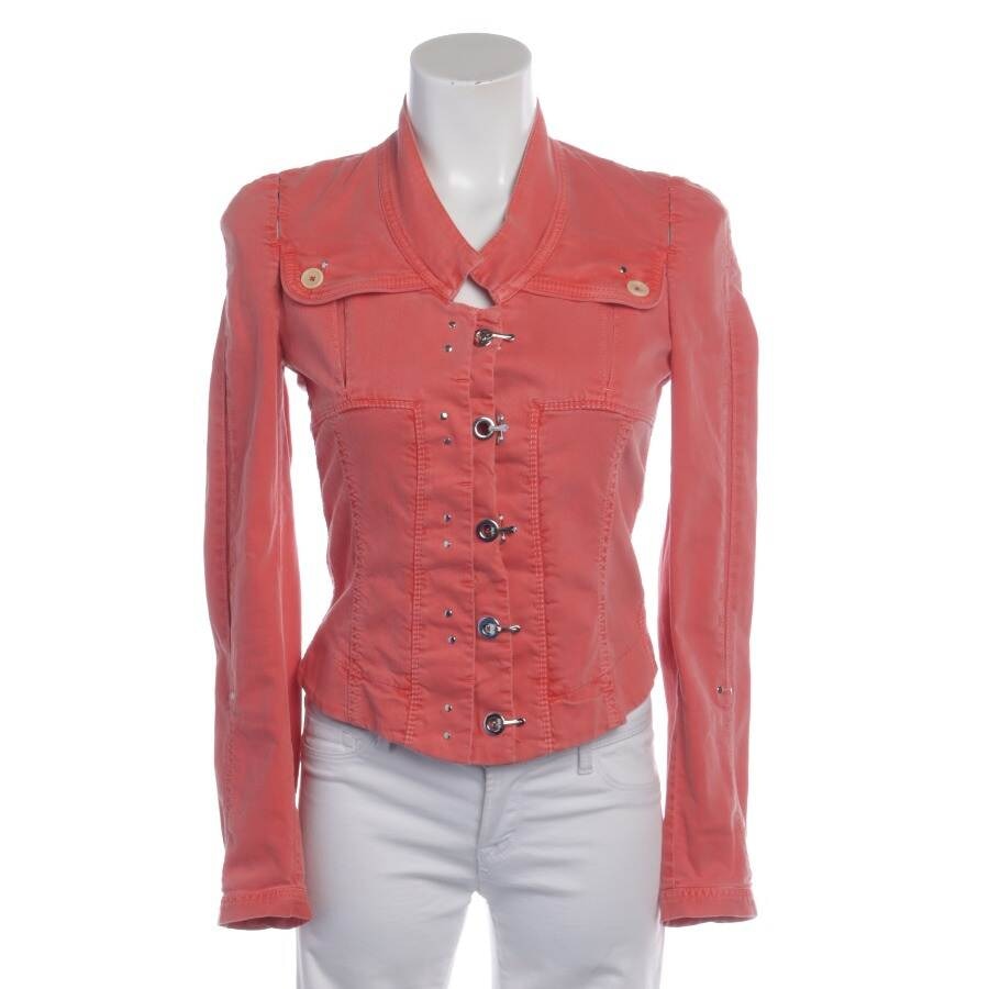 Image 1 of Jeans Jacket 34 Light Red in color Red | Vite EnVogue