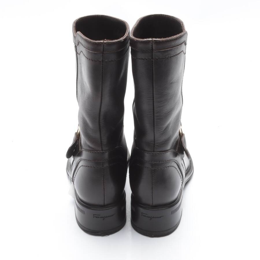 Image 3 of Ankle Boots EUR 34.5 Dark Brown in color Brown | Vite EnVogue