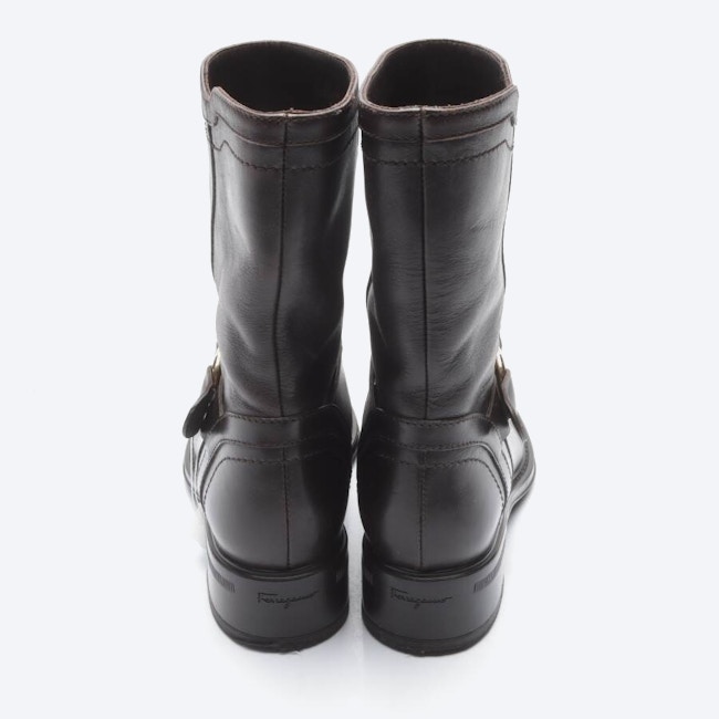 Image 3 of Ankle Boots EUR 34.5 Dark Brown in color Brown | Vite EnVogue