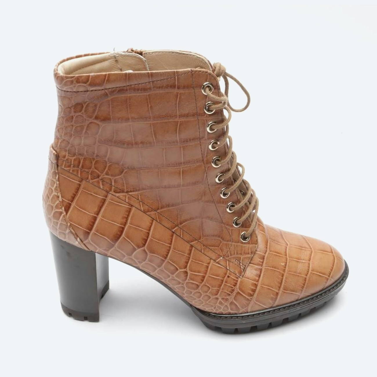 Image 1 of Ankle Boots EUR 40 Light Brown in color Brown | Vite EnVogue