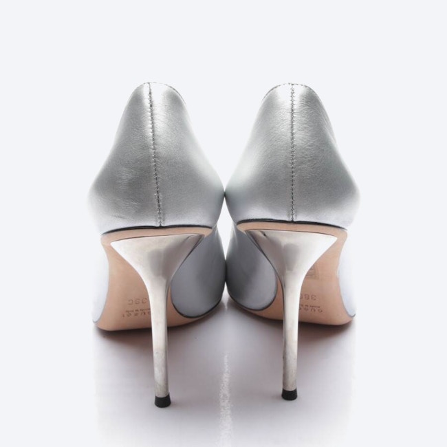 Image 3 of Peep Toes EUR38 Silver in color Metallic | Vite EnVogue