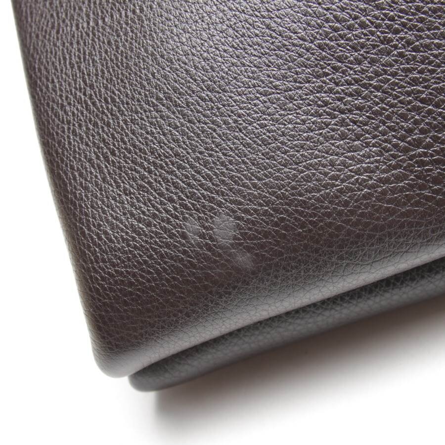 Image 5 of Crossbody Bag Dark Brown in color Brown | Vite EnVogue