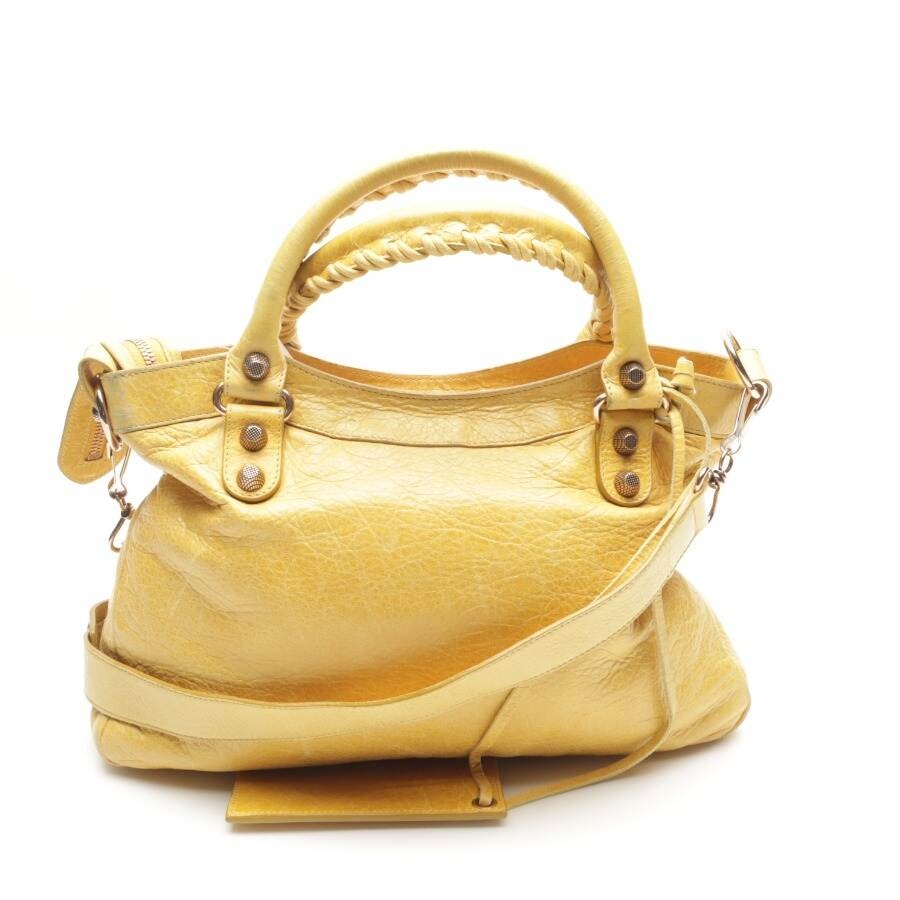 Image 2 of Classic City Handbag Yellow in color Yellow | Vite EnVogue