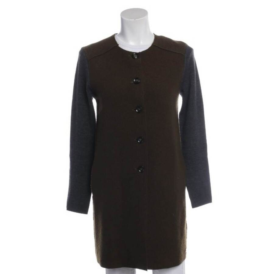 Image 1 of Wool Coat S Olive Green in color Green | Vite EnVogue