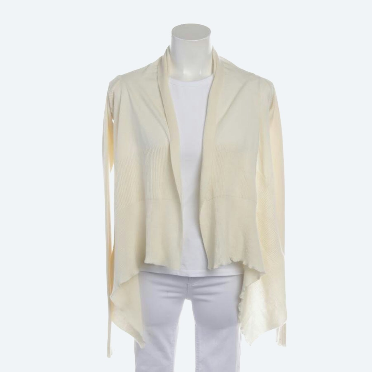 Image 1 of Wool Cardigan S Cream in color White | Vite EnVogue