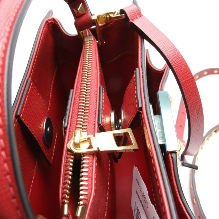 Image 5 of Rockstud Handbag Red in color Red | Vite EnVogue