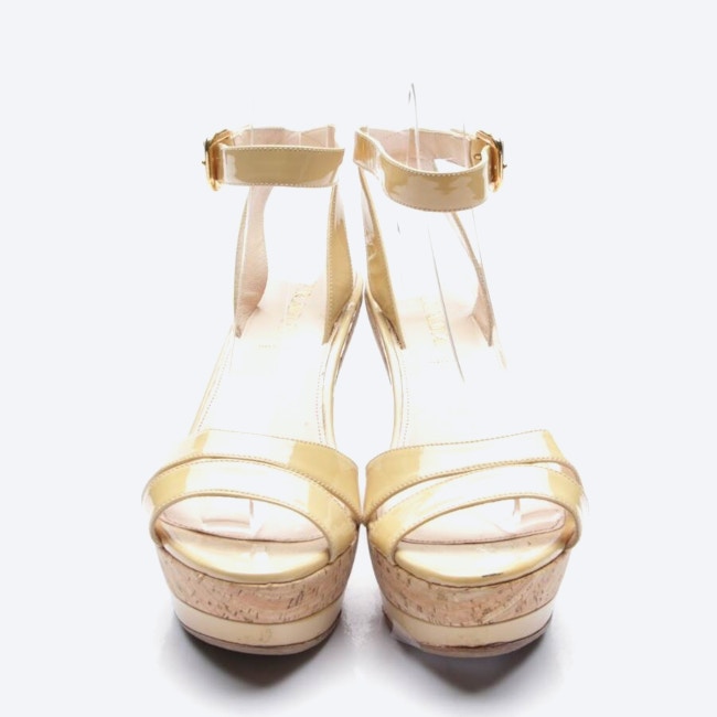 Bild 2 von Sandaletten EUR 37 Beige in Farbe Weiß | Vite EnVogue