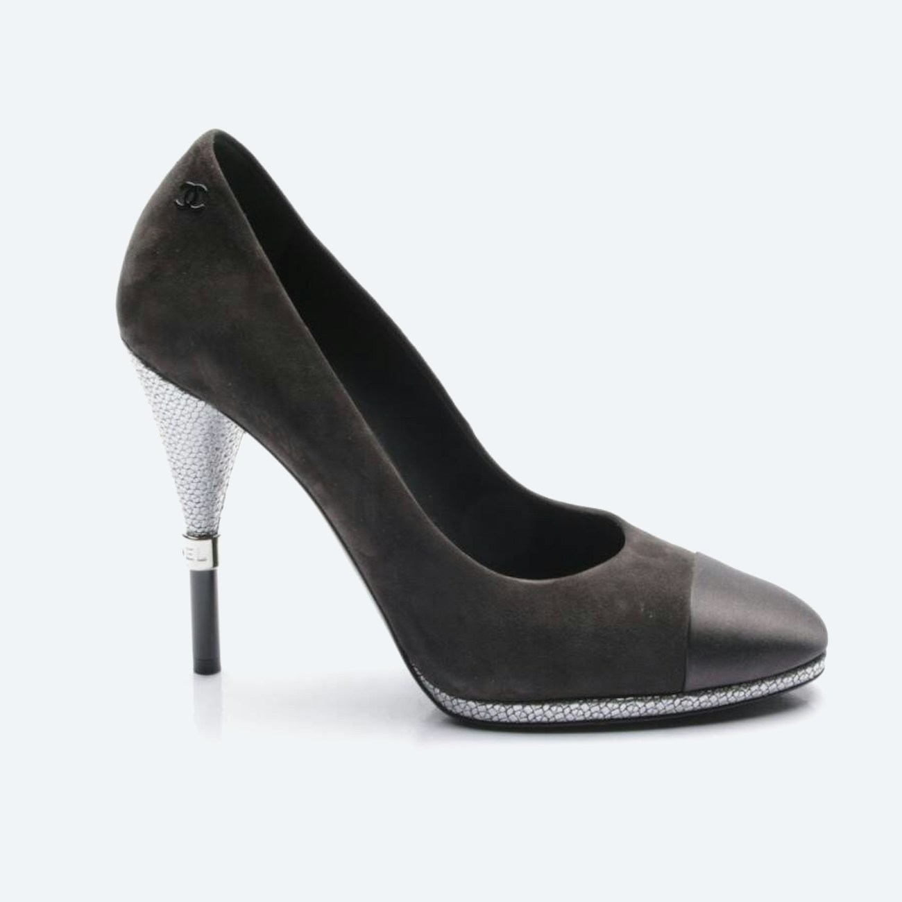 Image 1 of High Heels EUR 39 Dark Gray in color Gray | Vite EnVogue