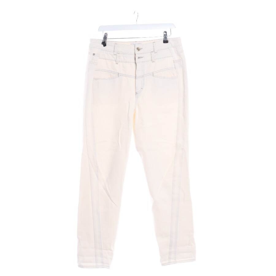 Image 1 of Jeans Boyfriend W30 Beige in color White | Vite EnVogue