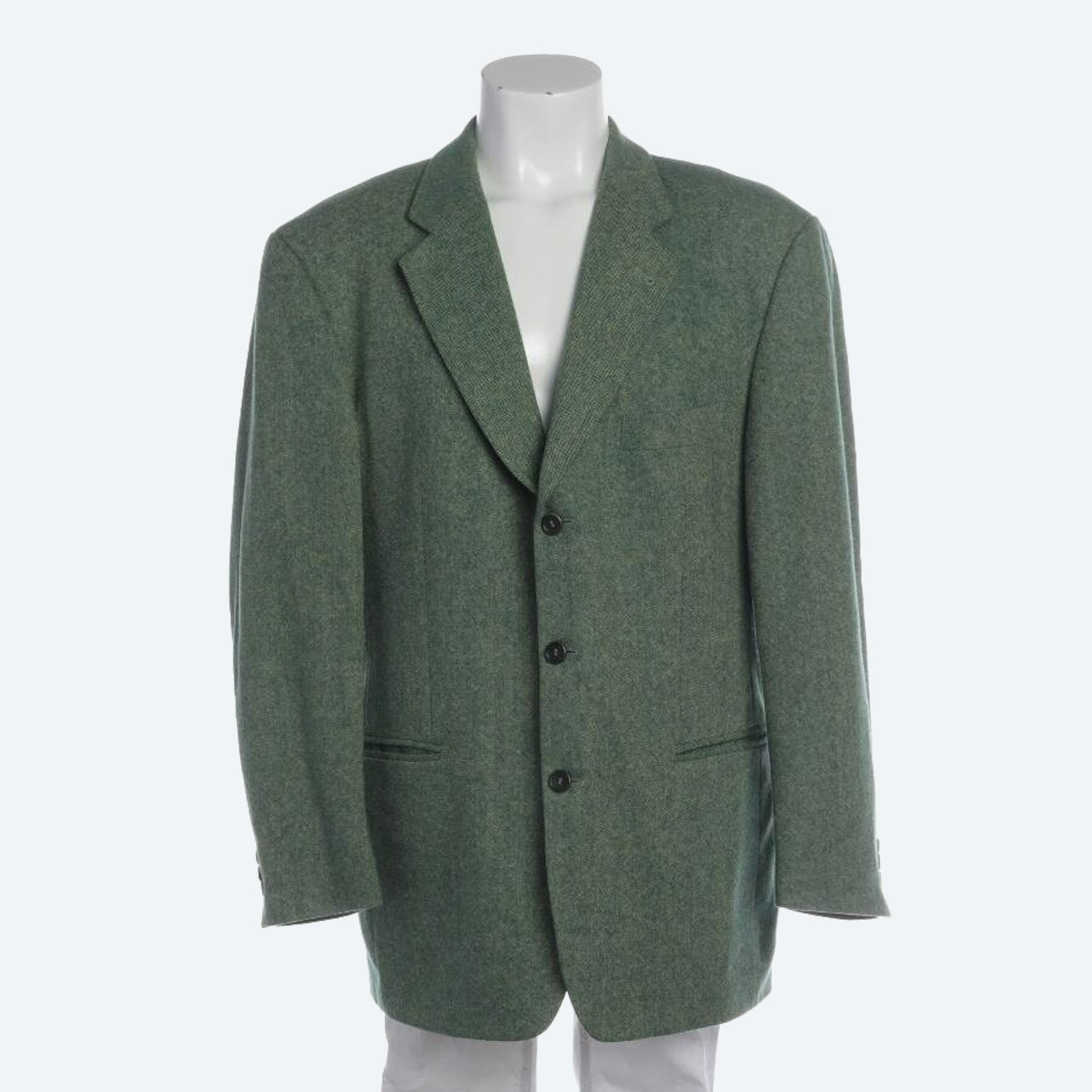 Image 1 of Wool Blazer 52 Green in color Green | Vite EnVogue